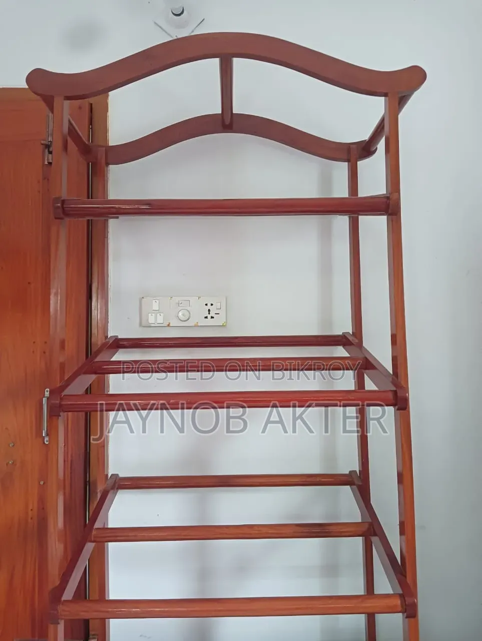 Attractive Mahogany Wood Alna (Clothes Rack) for Sale