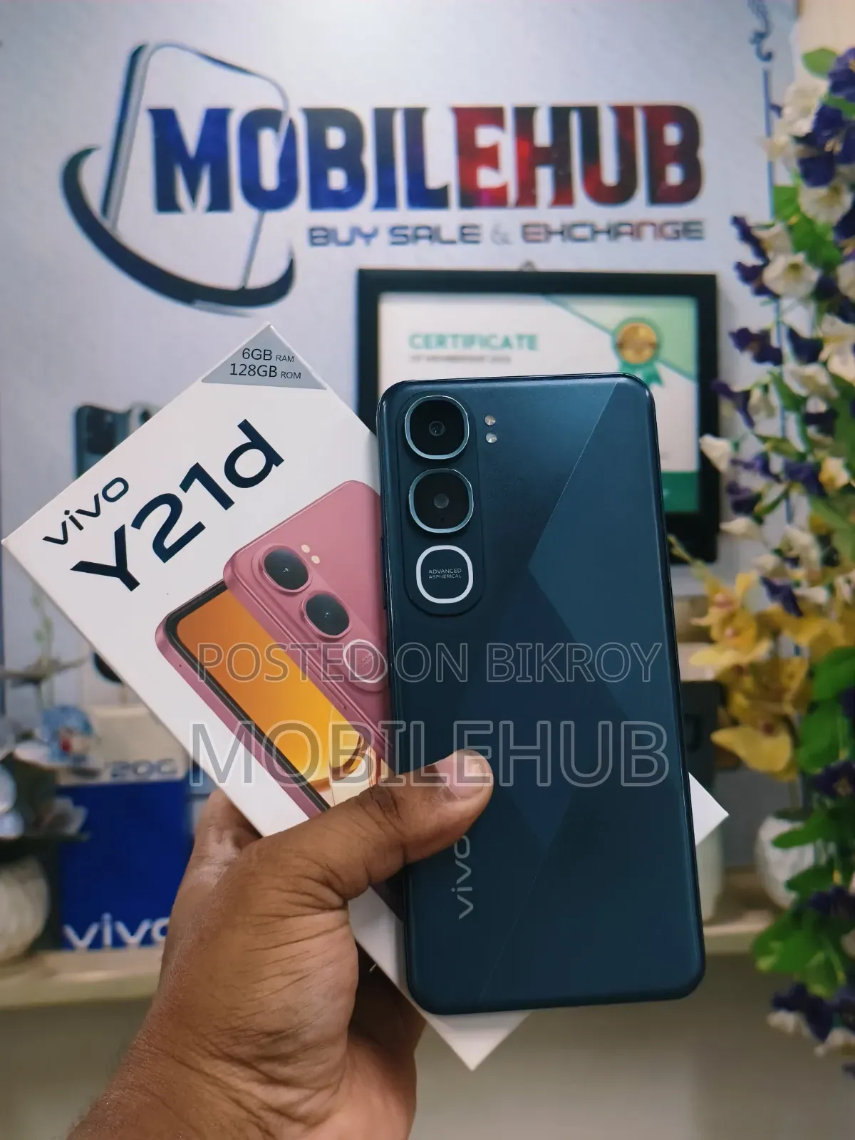 Vivo Y21d 128 GB Black