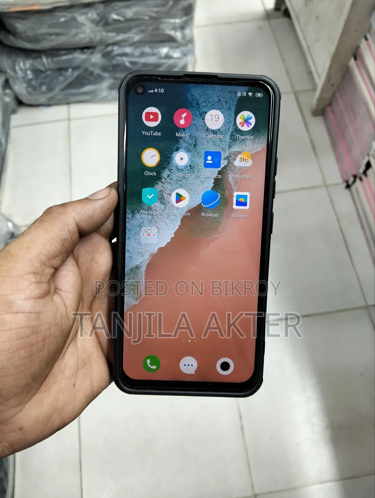 Vivo Y30 128 GB Black