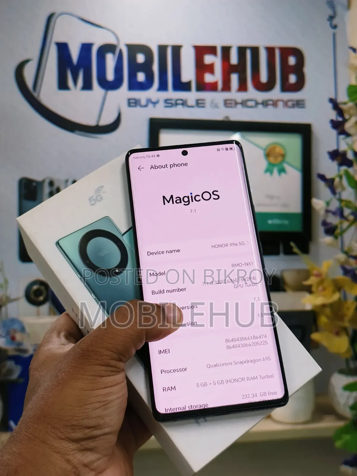 Honor X9a 256 GB Black