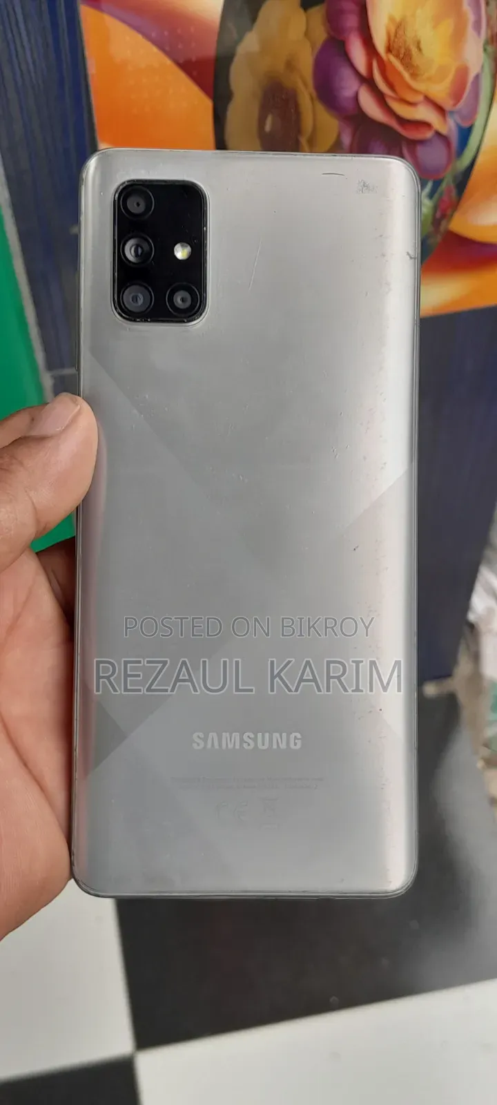 Samsung Galaxy A71 5G 128 GB Silver