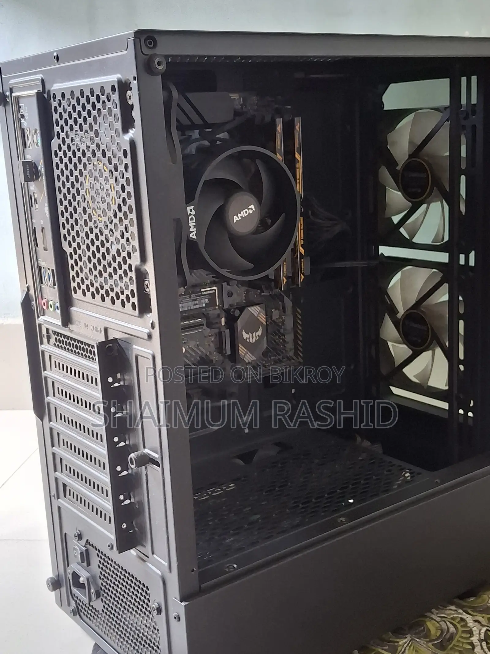 Desktop Computer 16GB AMD Ryzen 7 SSD 500GB