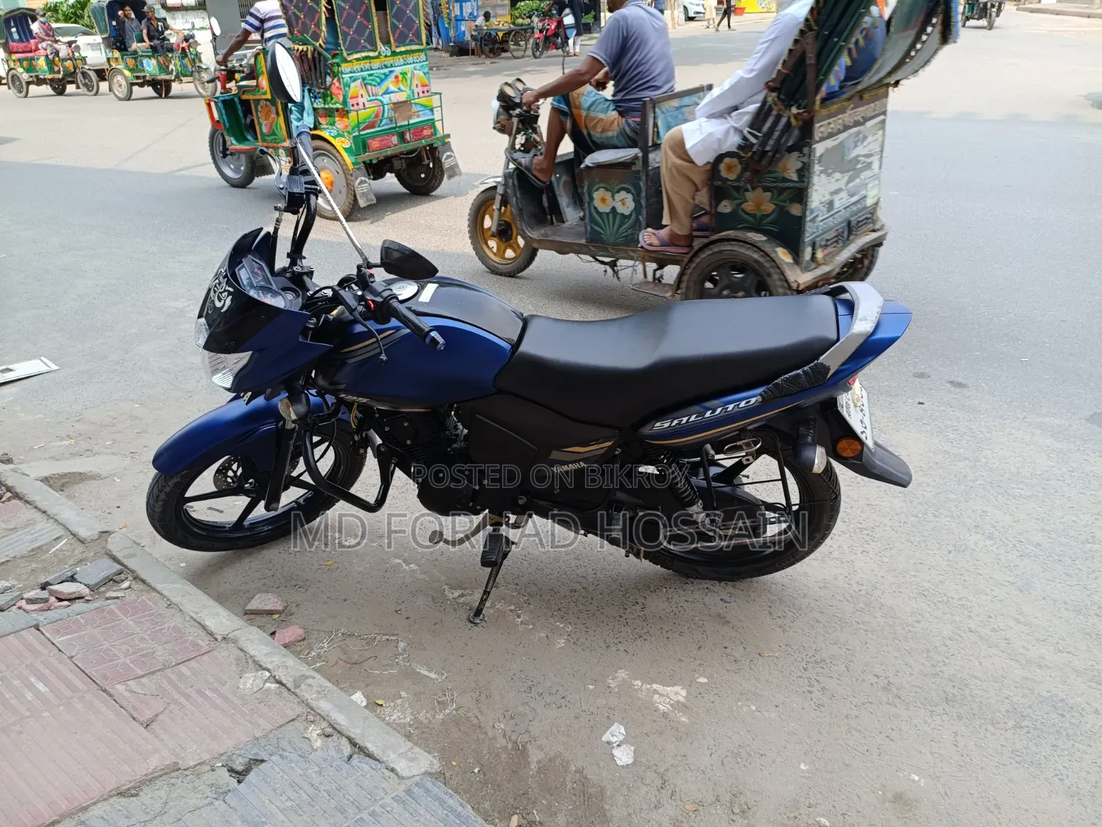 Yamaha Saluto 125 2022 Blue