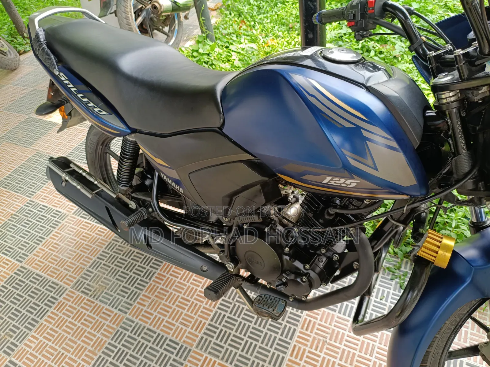 Yamaha Saluto 125 2022 Blue