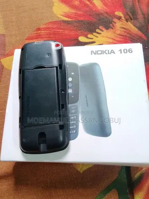 New Nokia 106 Black