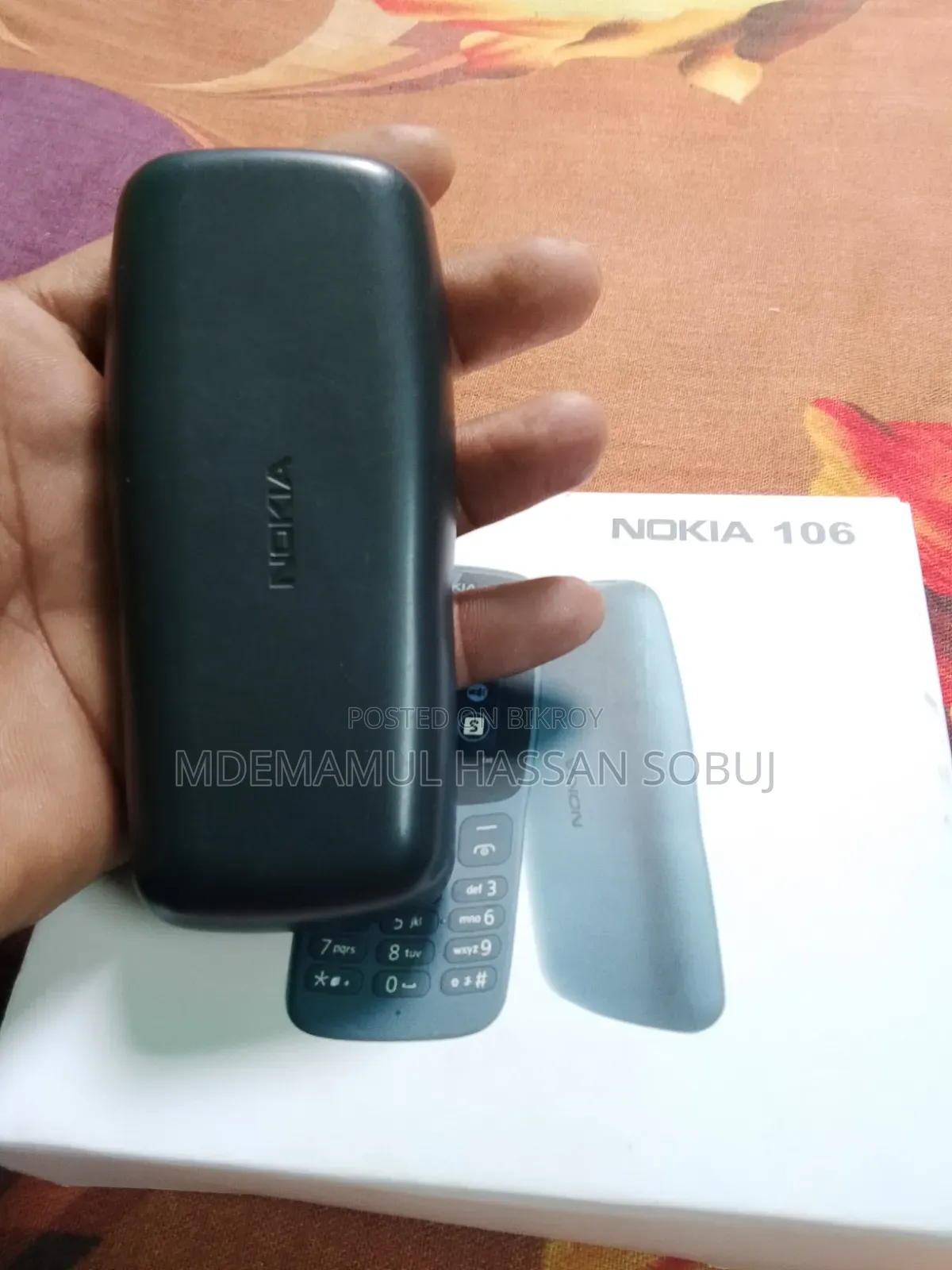 New Nokia 106 Black