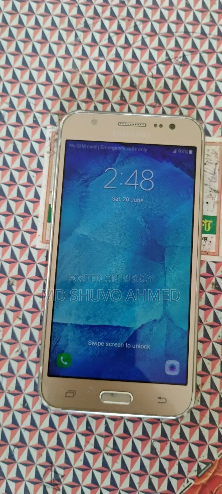 স্যামসাং গ্যালাক্সি জে৫ ৮ জিবি সিলভার