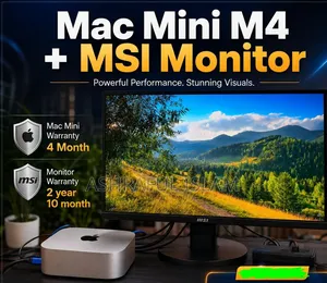 Desktop Computer Apple Mac Mini M4 16GB Apple M4 SSD 256GB