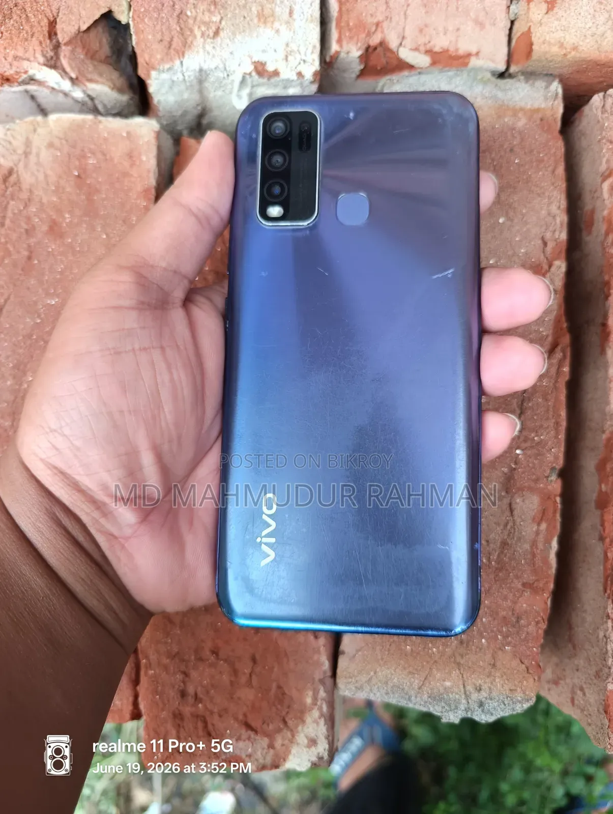 Vivo Y50 128 GB Blue