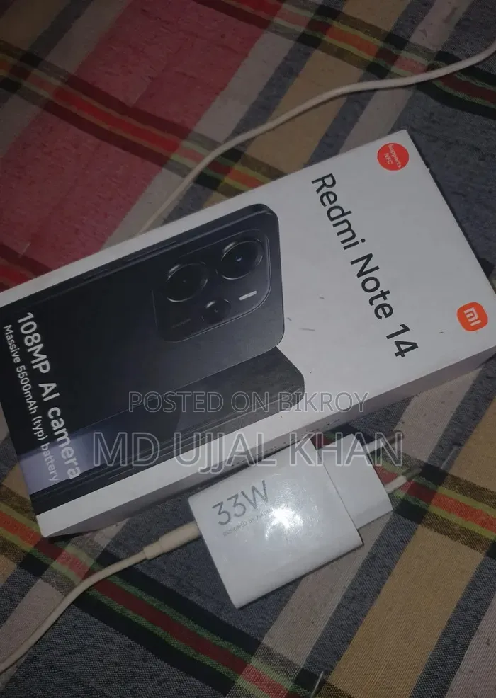 Xiaomi Redmi Note 14 4G 256 GB White