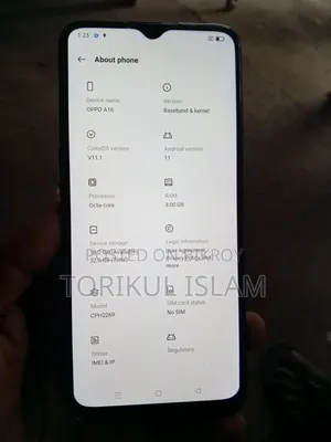 Oppo A16 32 GB Blue