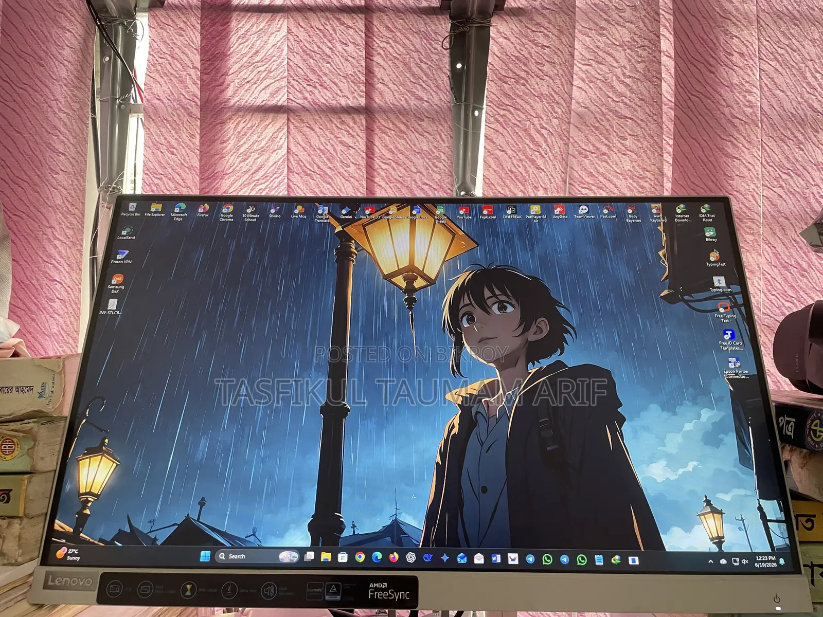 Desktop Computer Asus 16GB AMD Ryzen 5 SSD 1T