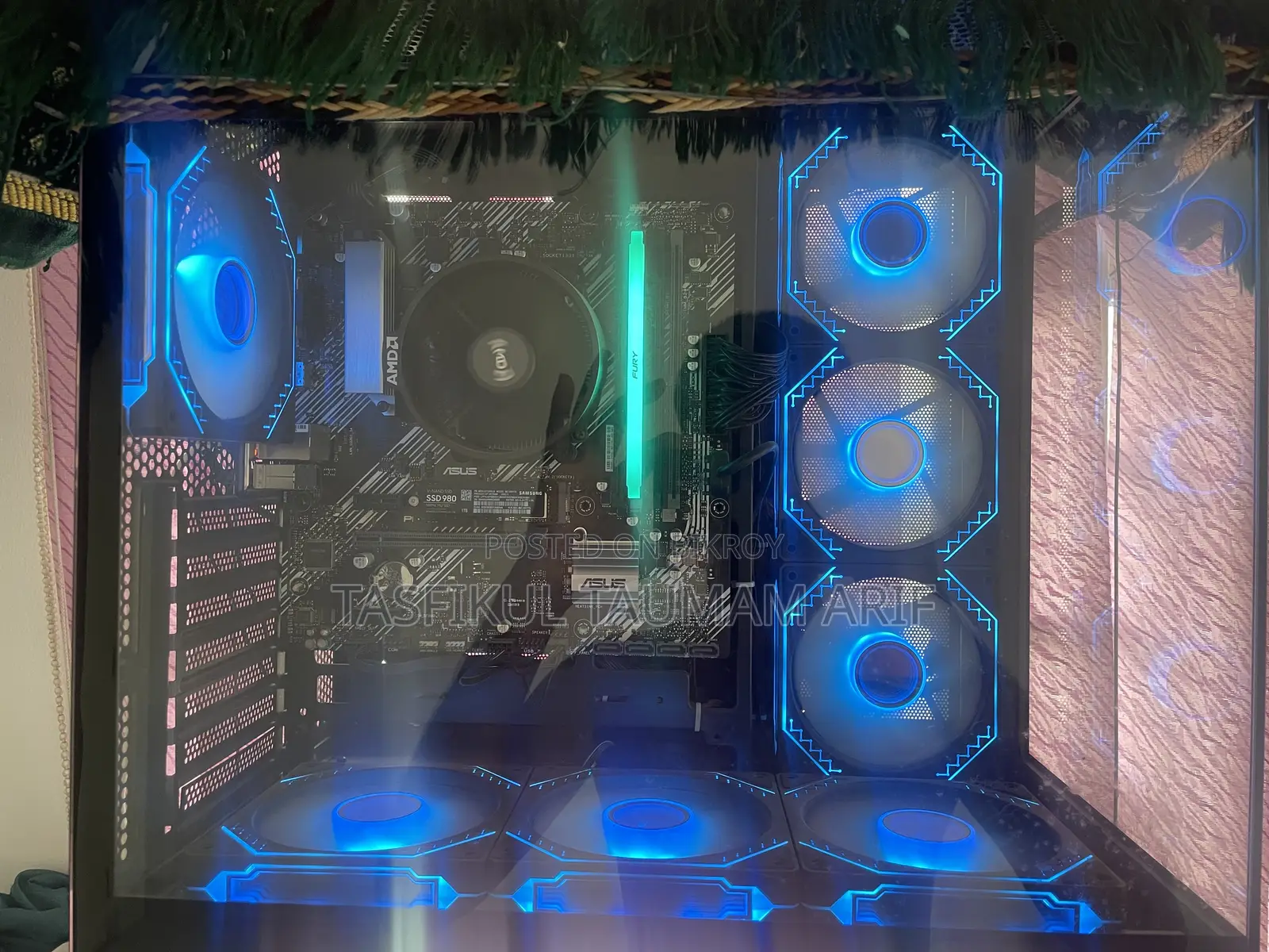 Desktop Computer Asus 16GB AMD Ryzen 5 SSD 1T