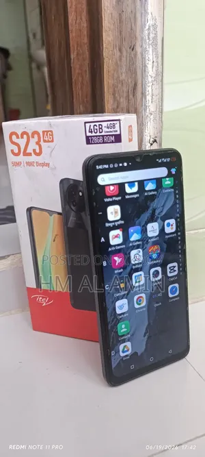 Itel S23 128 GB Black