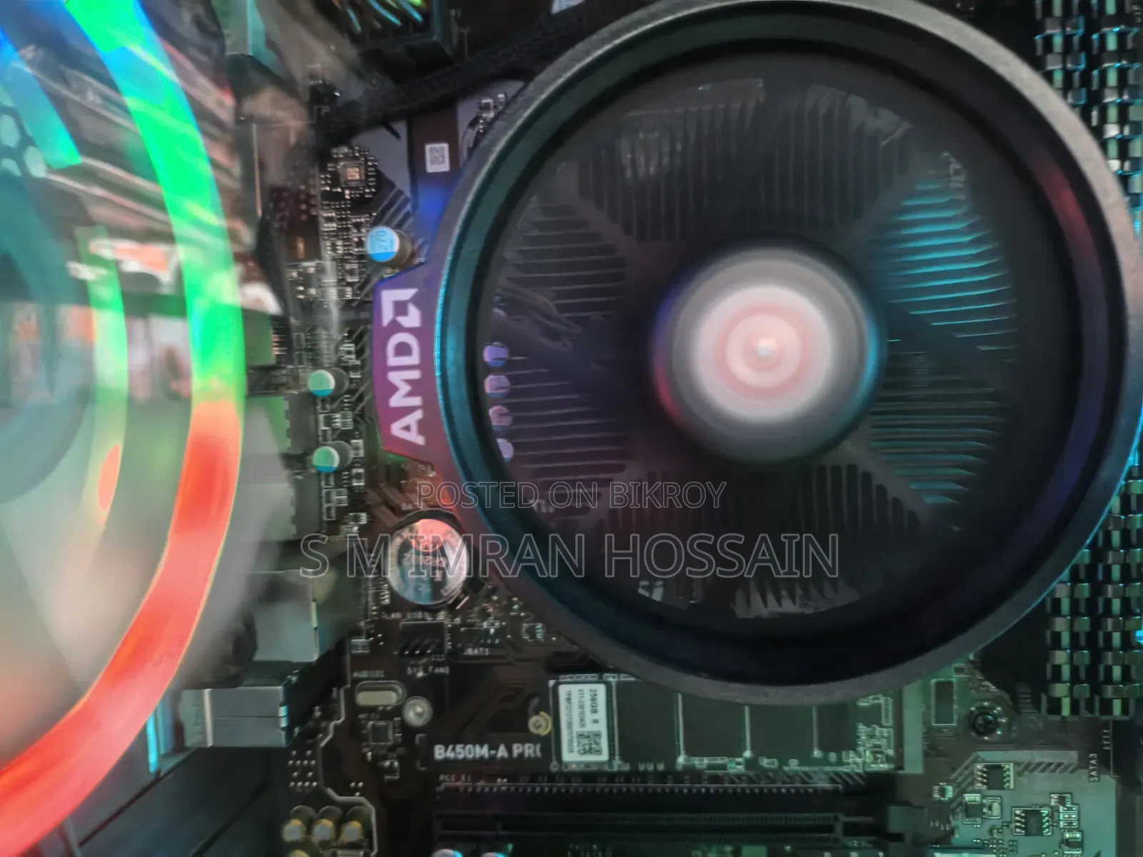 Desktop Computer MSI Model 8GB AMD Ryzen 5 SSHD+SSD 128GB