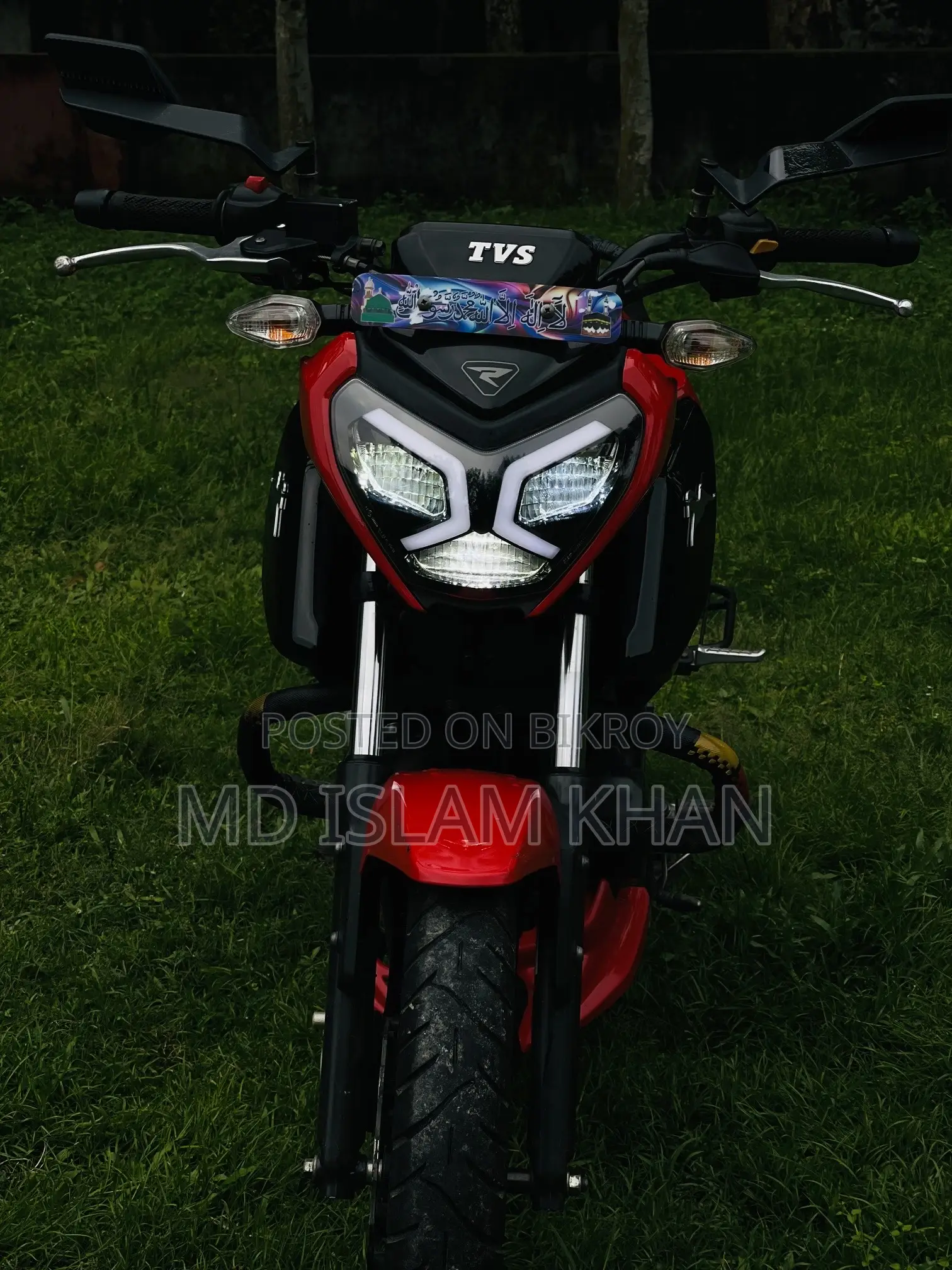 TVS Raider 125 2023 Red