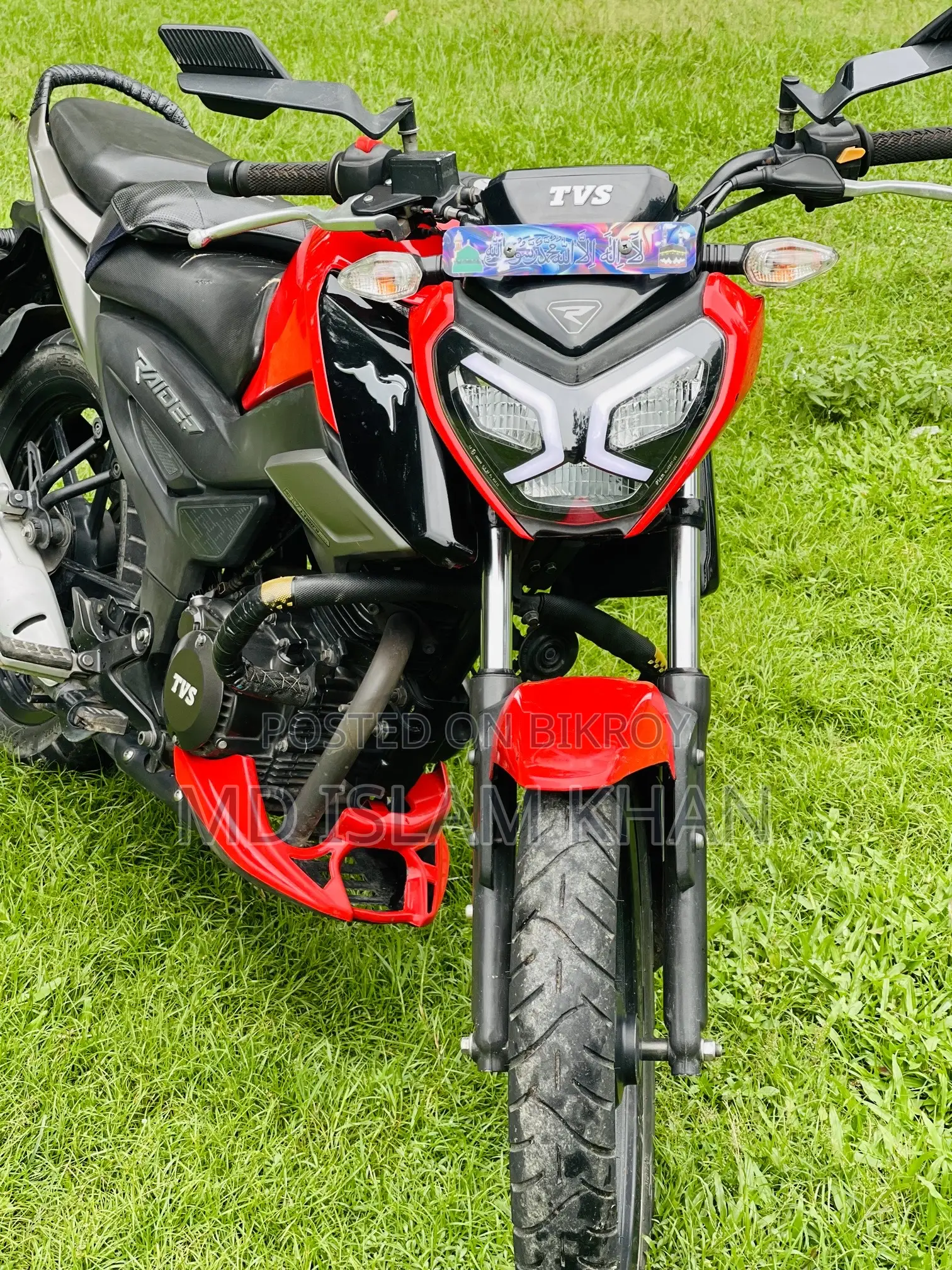 TVS Raider 125 2023 Red