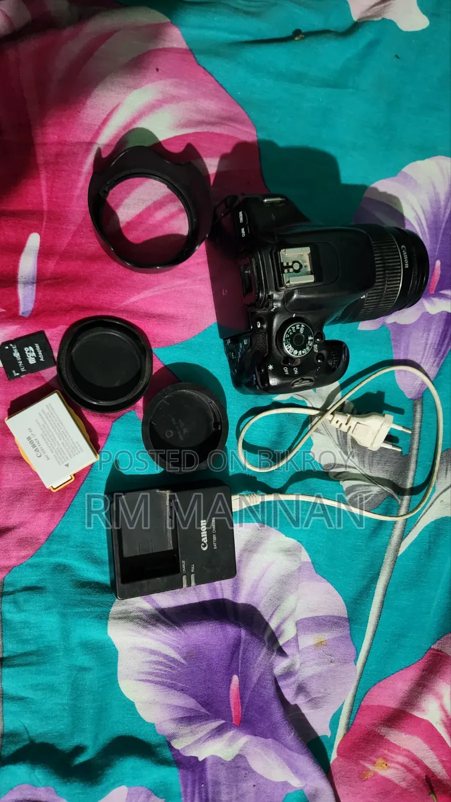 Canon 600d+18-55 Kit Lens