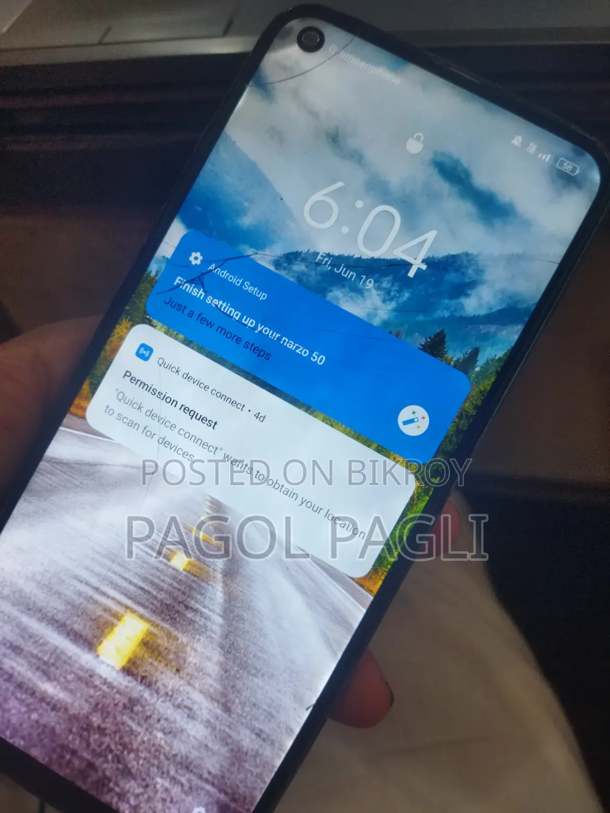 Realme Narzo 50 64 GB Blue