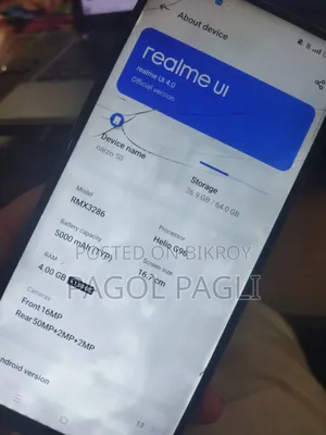 Realme Narzo 50 64 GB Blue