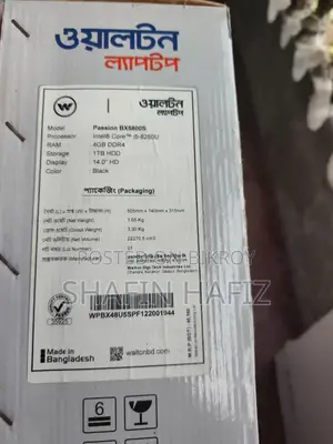 Laptop 4GB Intel Core I5 HDD 1TB