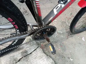 An emergency gear bicycle will be sold.