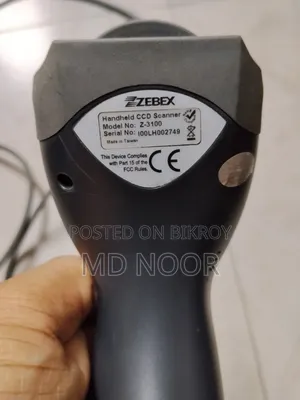 Barcode Scanner Zebex Z-3100u High-speed Laser Handheld