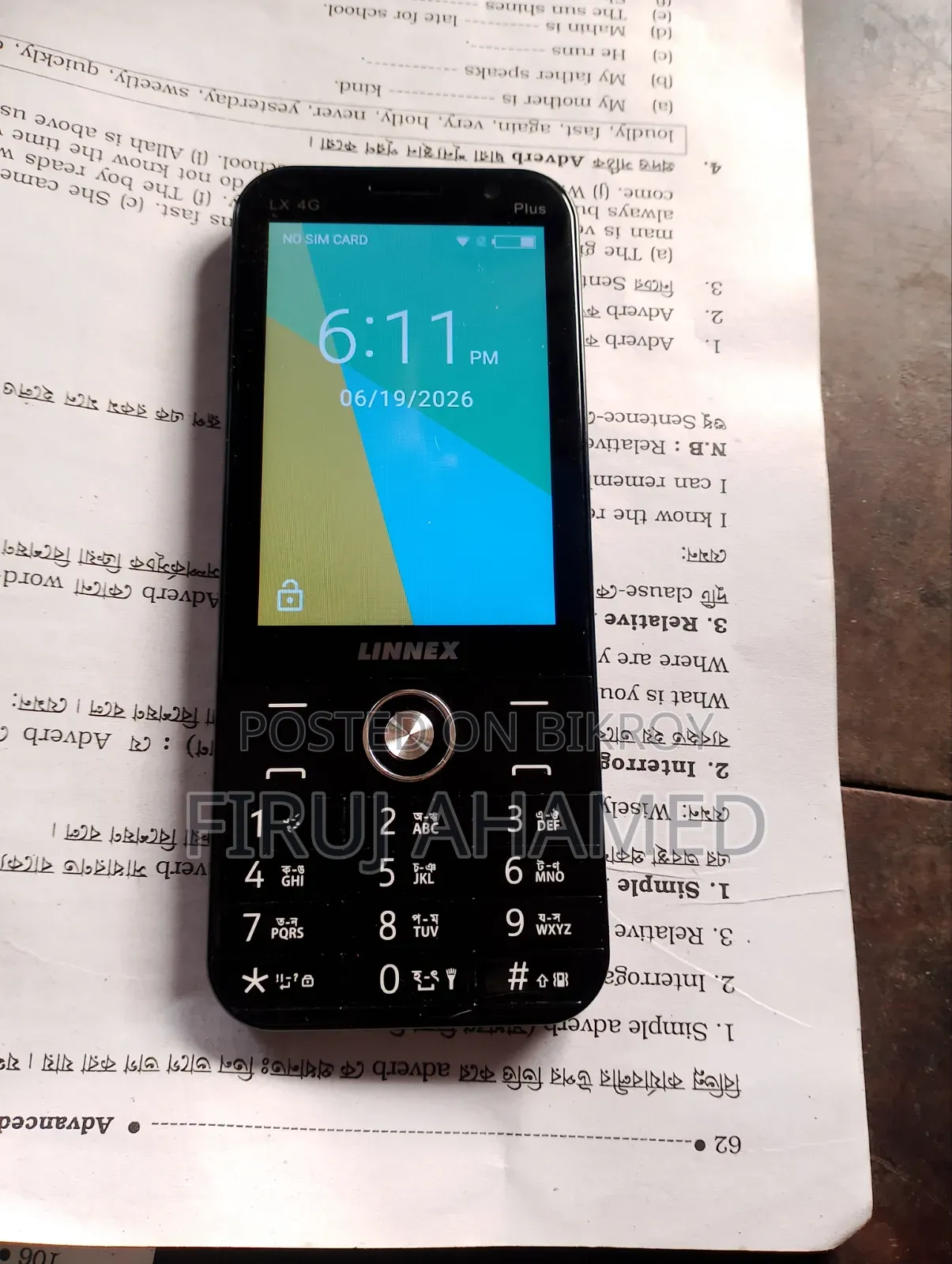 New LINNEX LX 4G Plus 32 GB Black