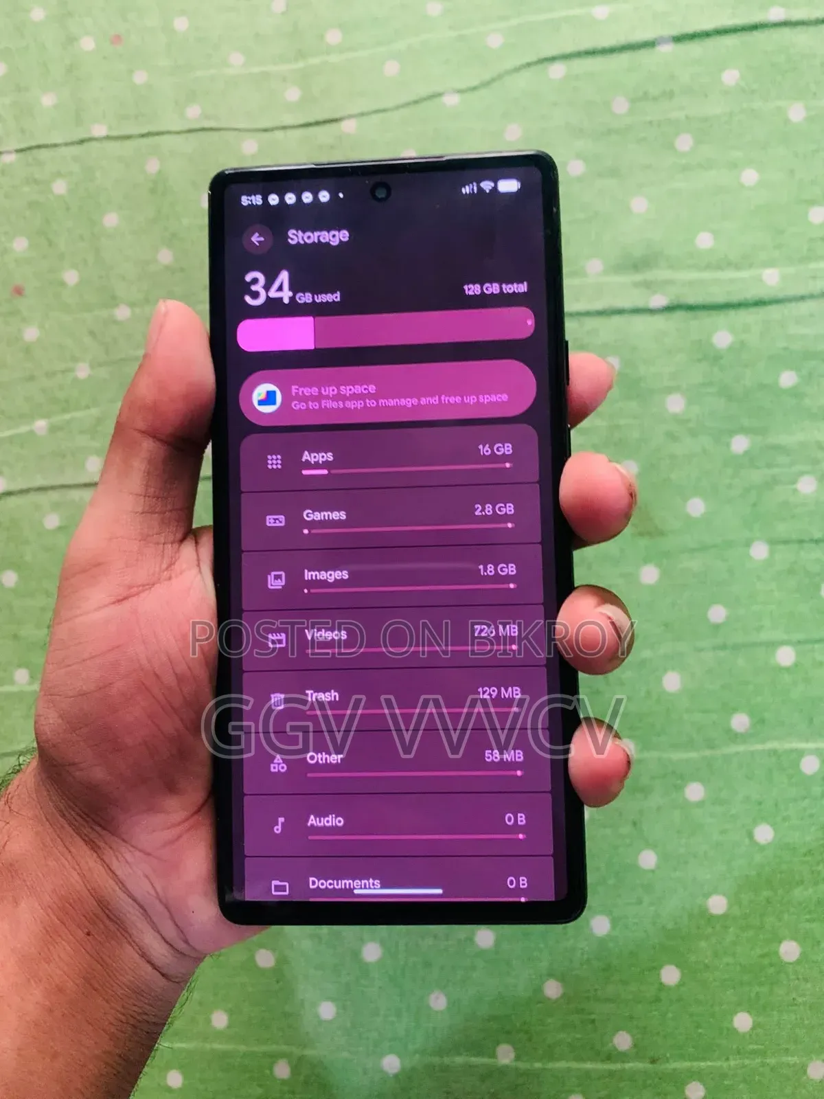 Google Pixel 6 128 GB Pink