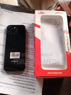New LINNEX LX 4G Plus 32 GB Black