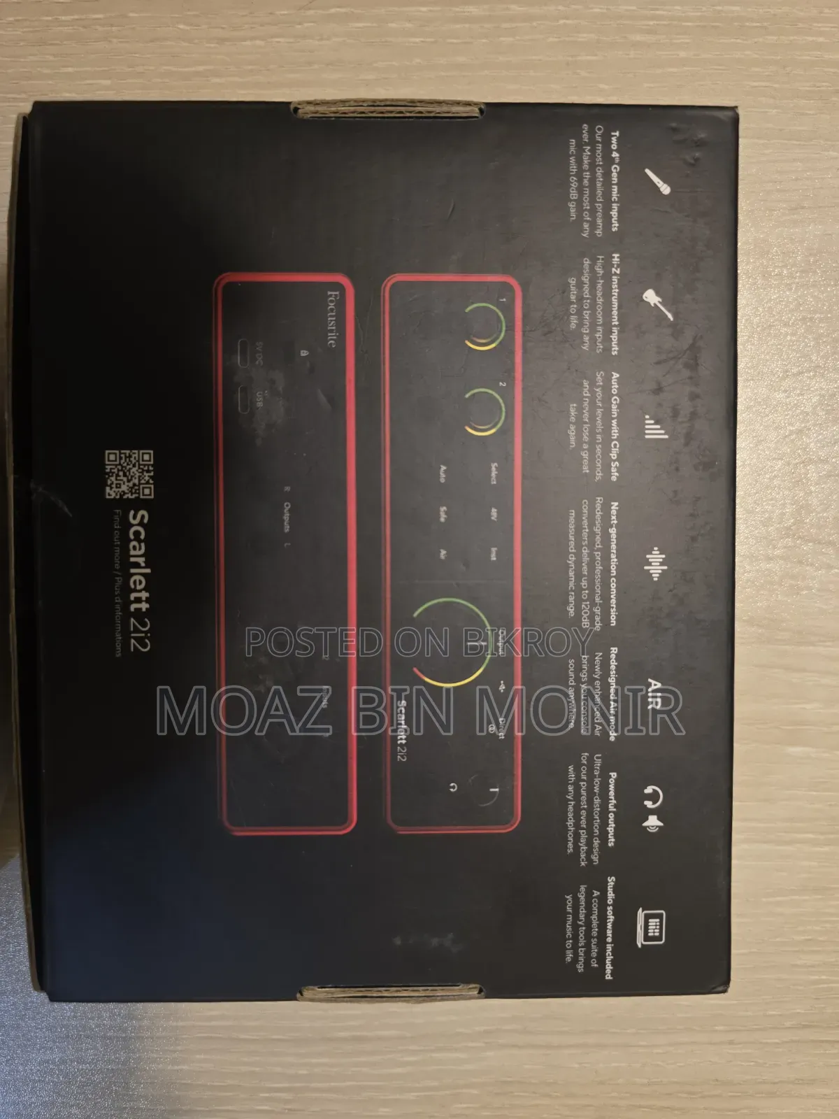 Focusrite Scarlett 2i2 Studio 4th Gen