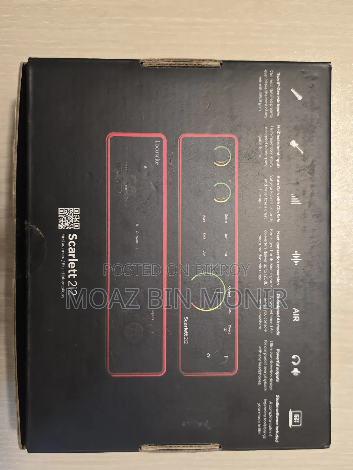 Focusrite Scarlett 2i2 Studio 4th Gen