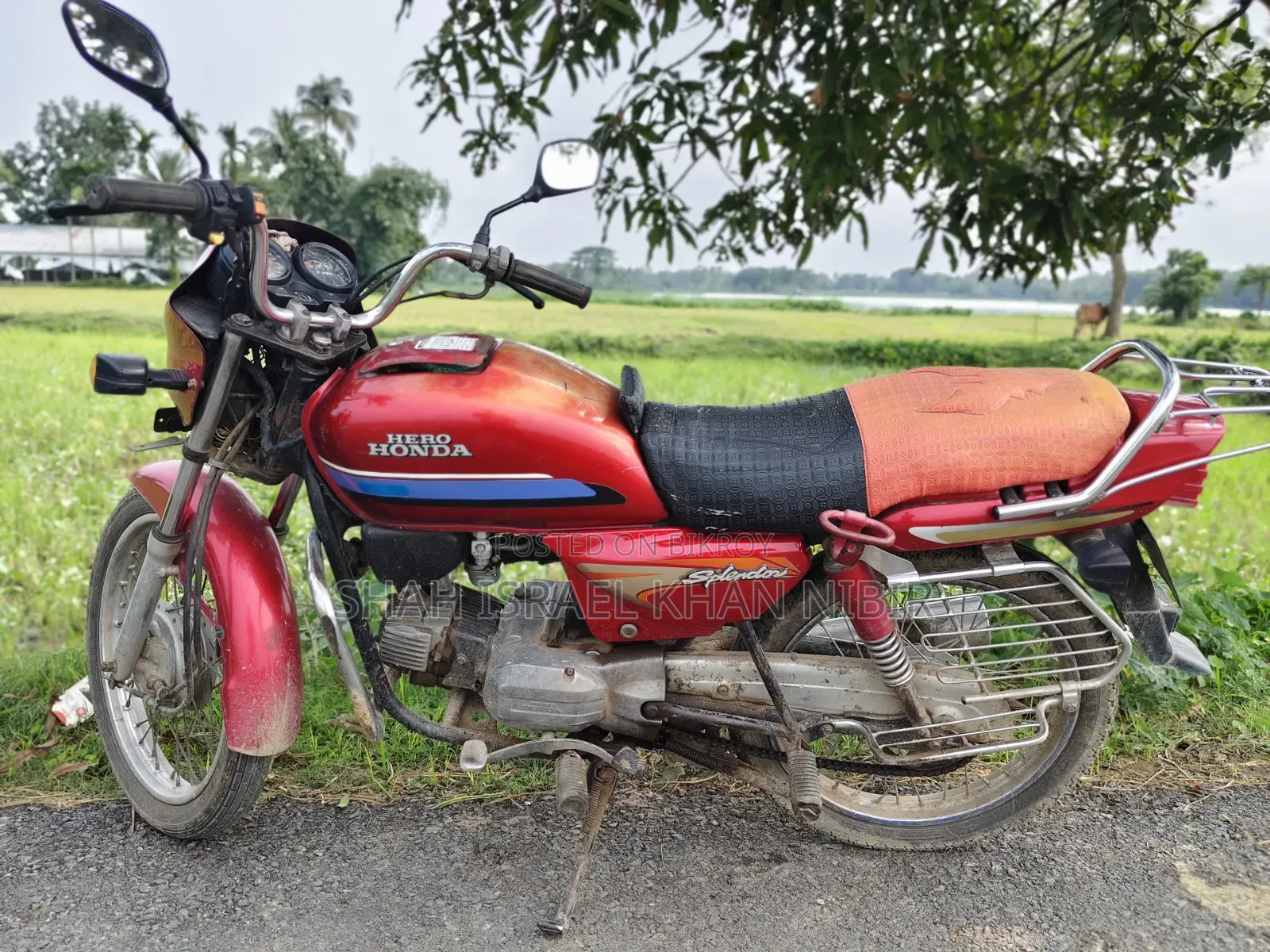 Hero Splendor Plus 1996 Red