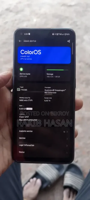 Oppo A95 128 GB Black