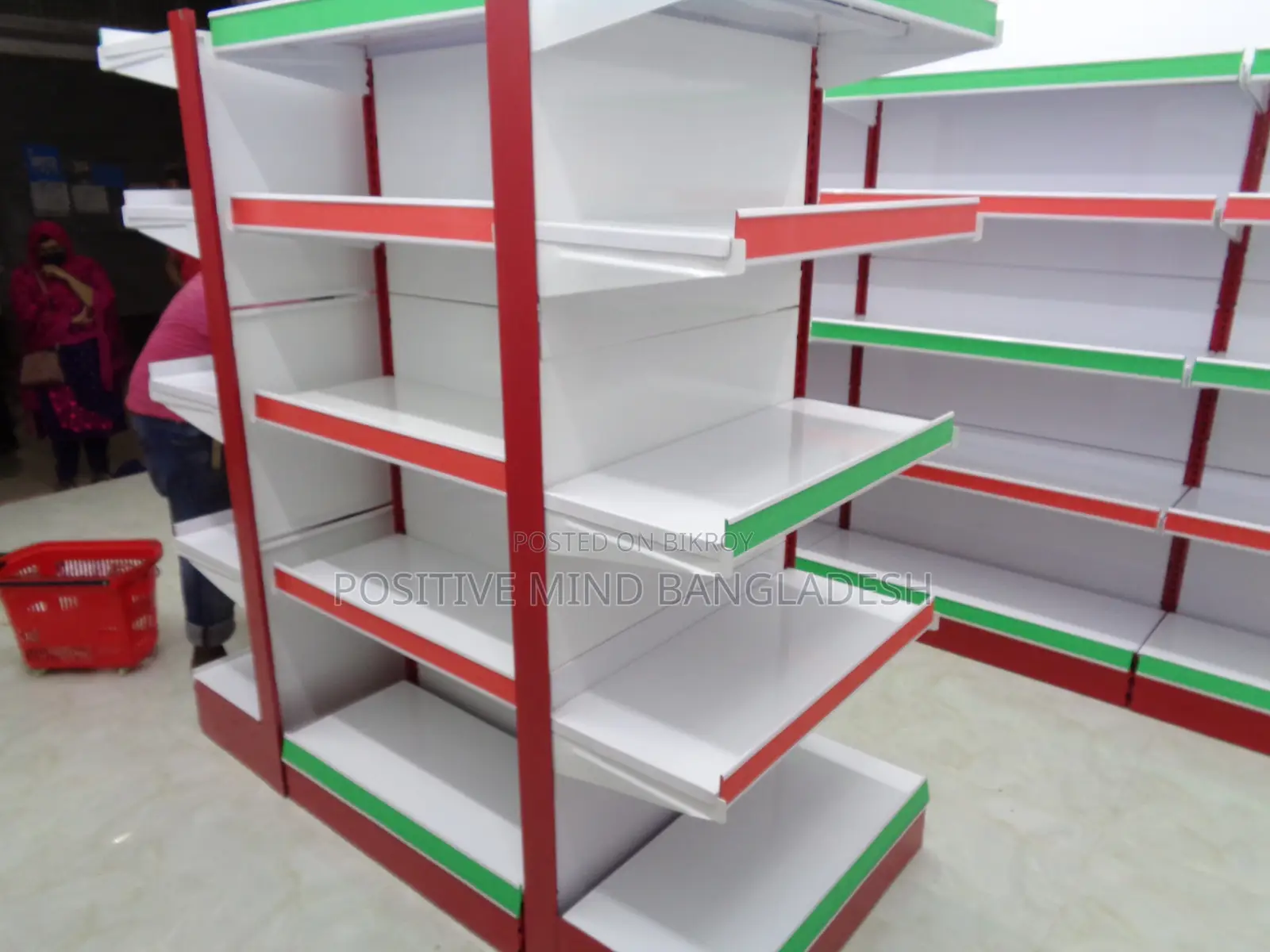 রিটেইল স্টোরের জন্য জায়গা সাশ্রয়ী গন্ডোলা র‍্যাক