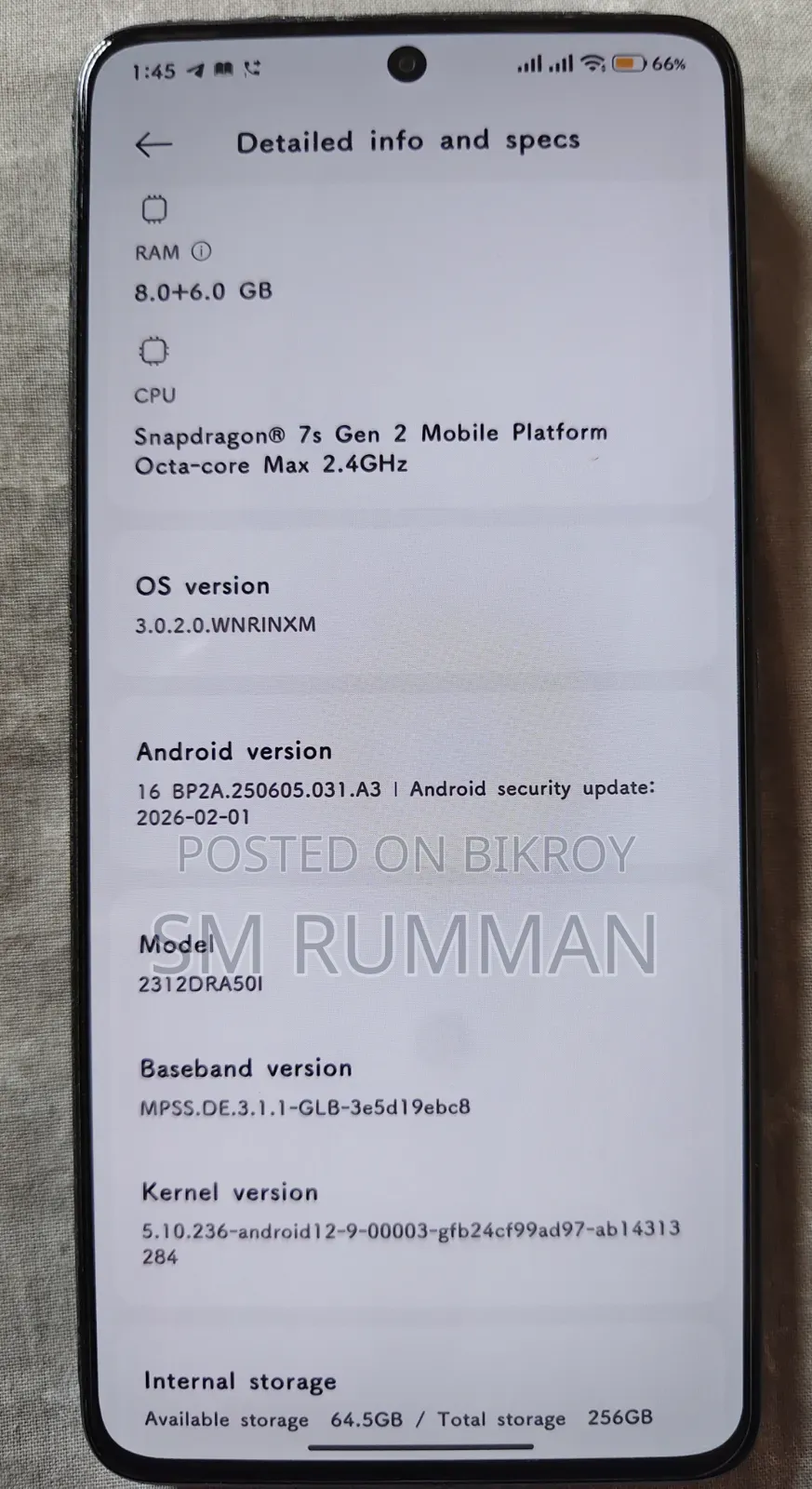 Xiaomi Redmi Note 13 Pro 5G 256 GB Black
