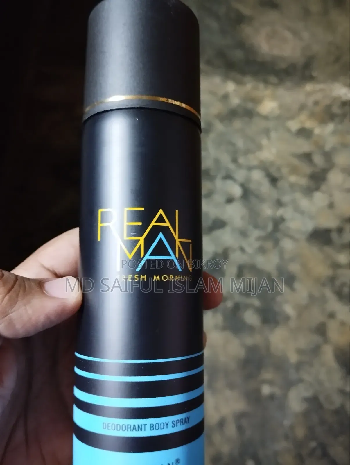 রিয়েল ম্যান ডিওডোরেন্ট বডি স্প্রে