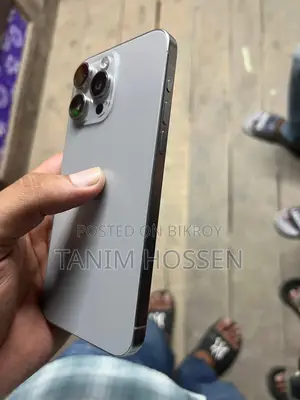 অ্যাপল আইফোন ১৫ প্রো ম্যাক্স ২৫৬ জিবি সিলভার