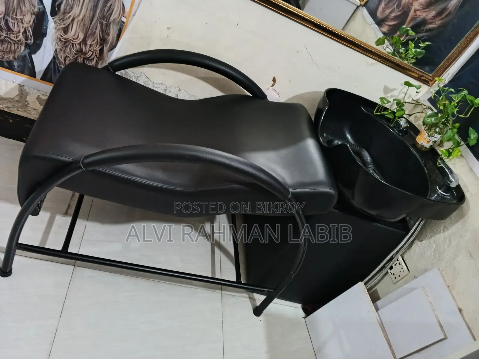 Salon Shampo Bed+ Hair Cutting Chair for Sale, Beauty Parlor Equipment