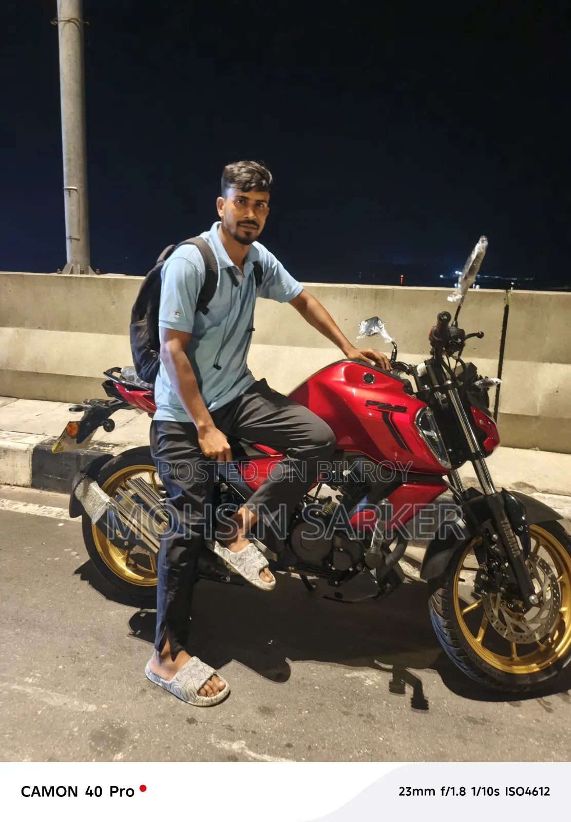 Yamaha FZ 2024 Red