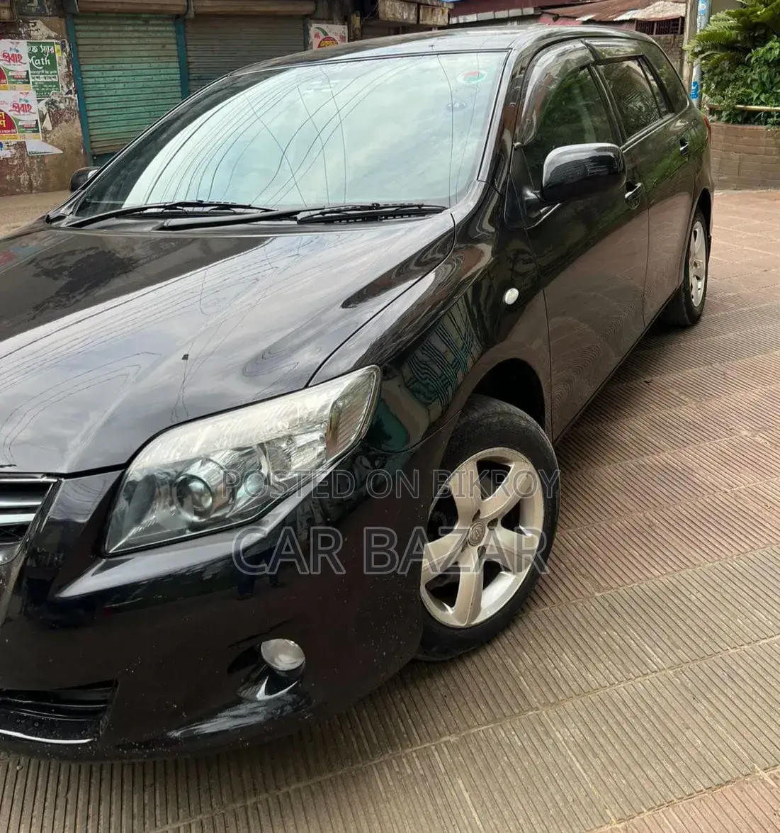 Toyota Corolla Fielder 2012 Black