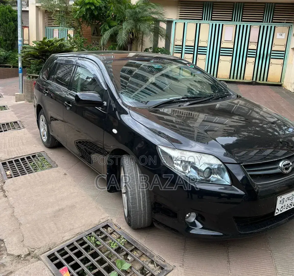 Toyota Corolla Fielder 2012 Black
