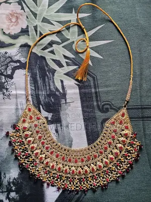 Wedding Jewelry Set for Bride - Gold Plated Sitahar
