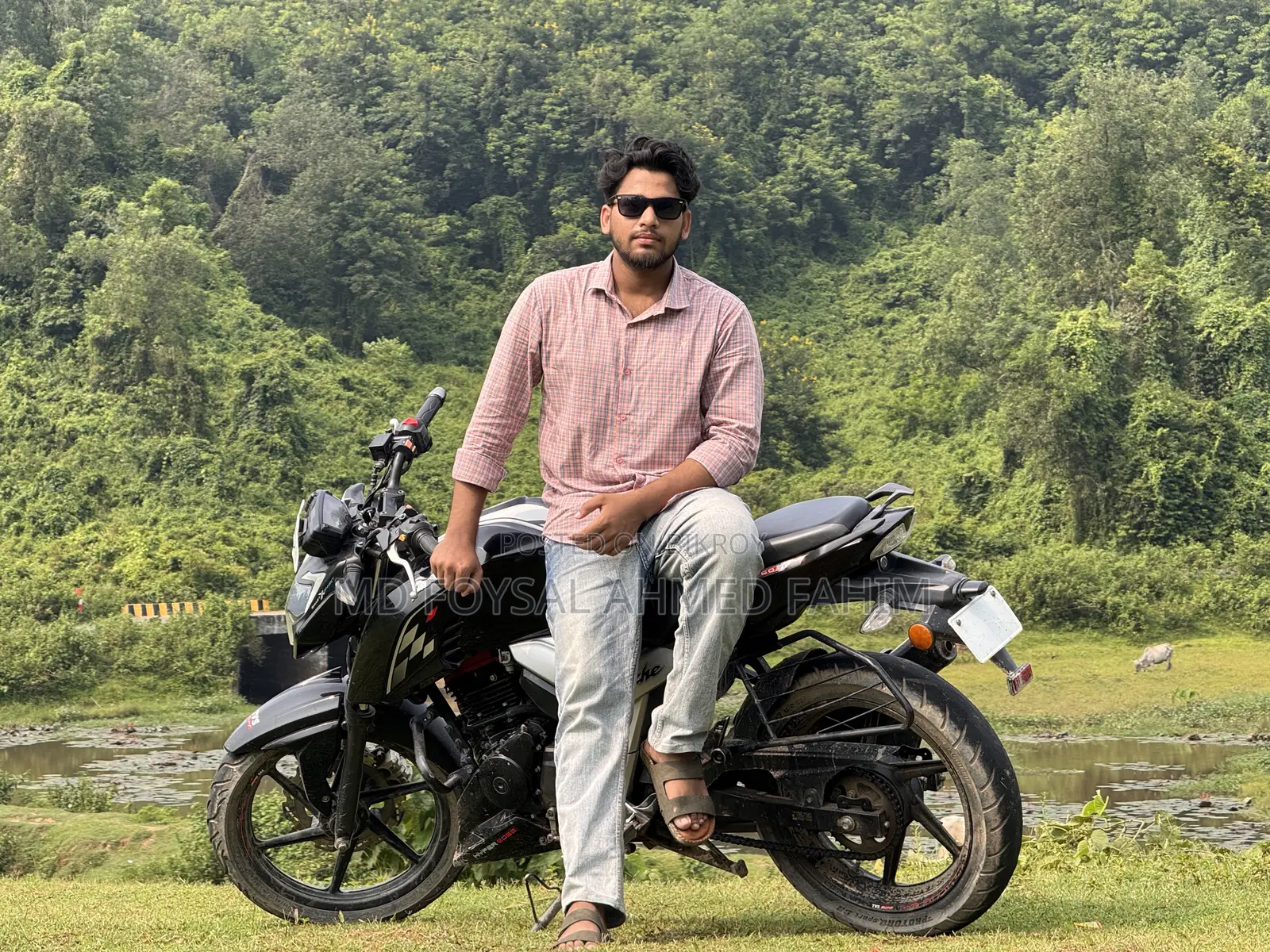 TVS Apache 160 4V 2023 Black
