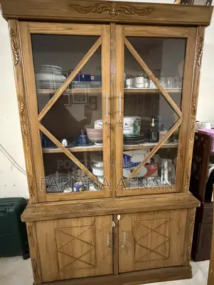 Teak Wood Showcase