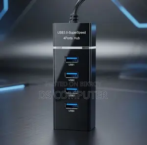 4-Port High-Speed USB 3.0 Hub With 30cm Cable