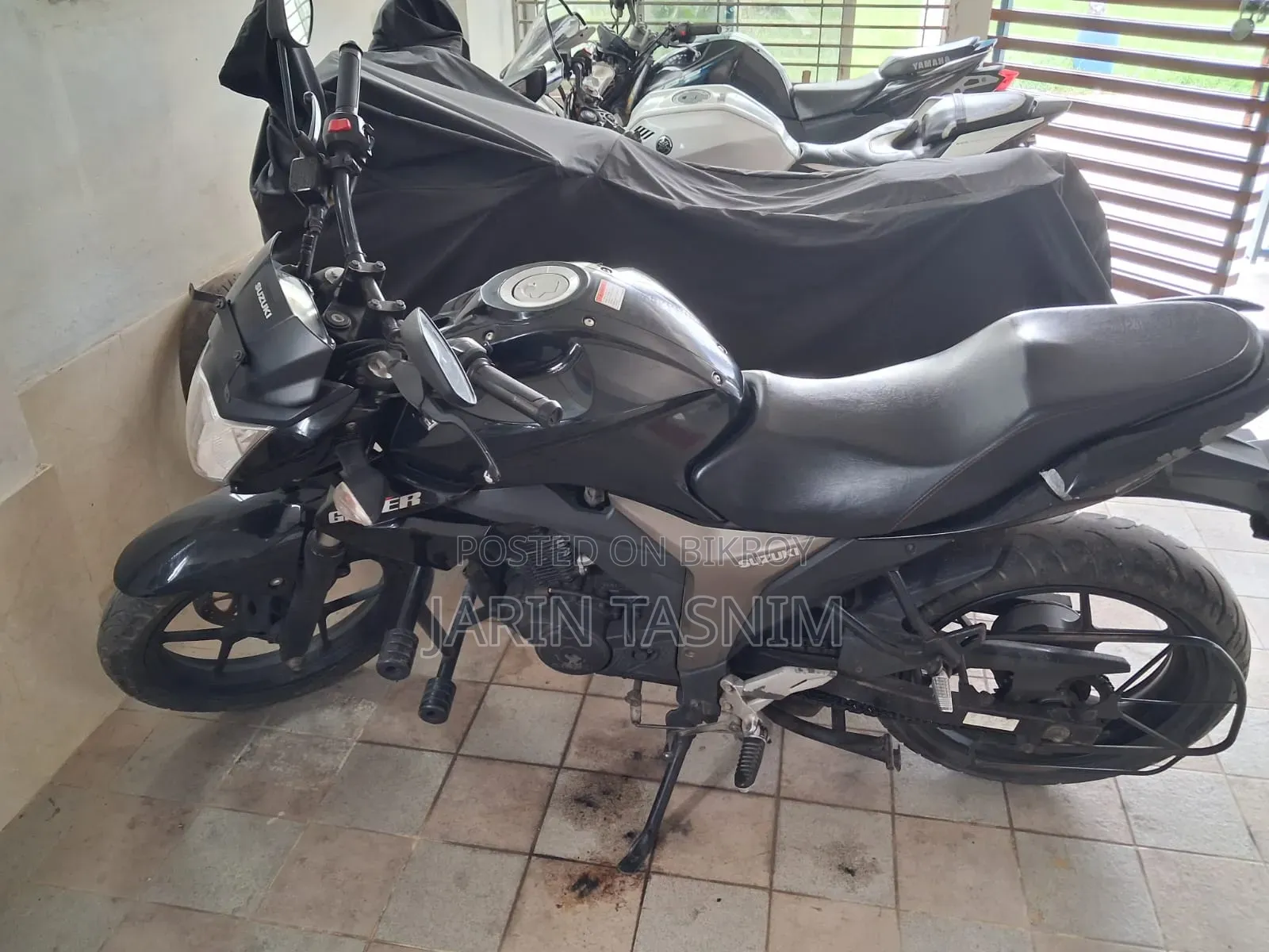 New Suzuki Gixxer Monotone 2021 Black