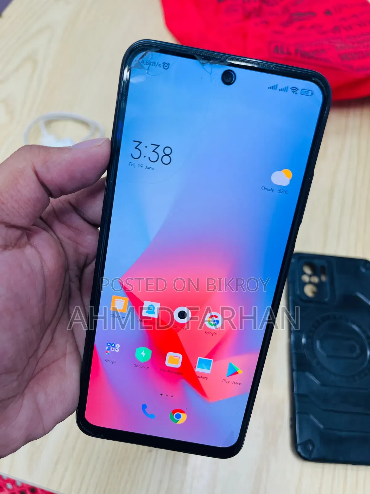 শাওমি রেডমি নোট ১০এস ১২৮ জিবি ব্ল্যাক