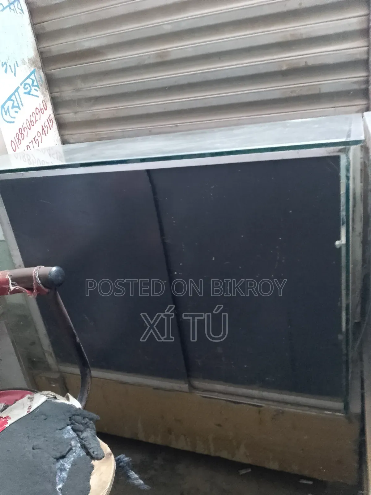 All racks and display racks will be sold
