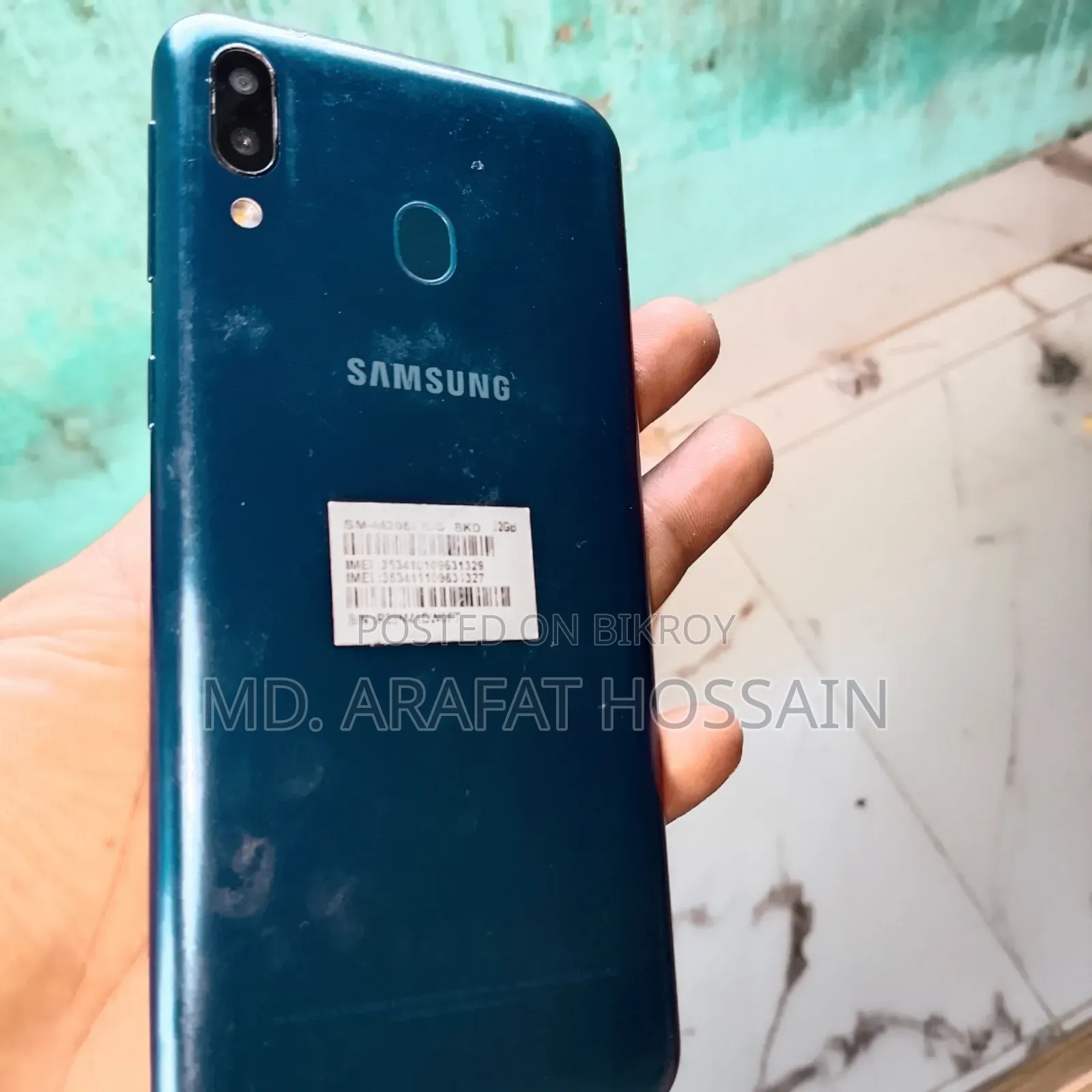 Samsung Galaxy M20 64 GB Blue